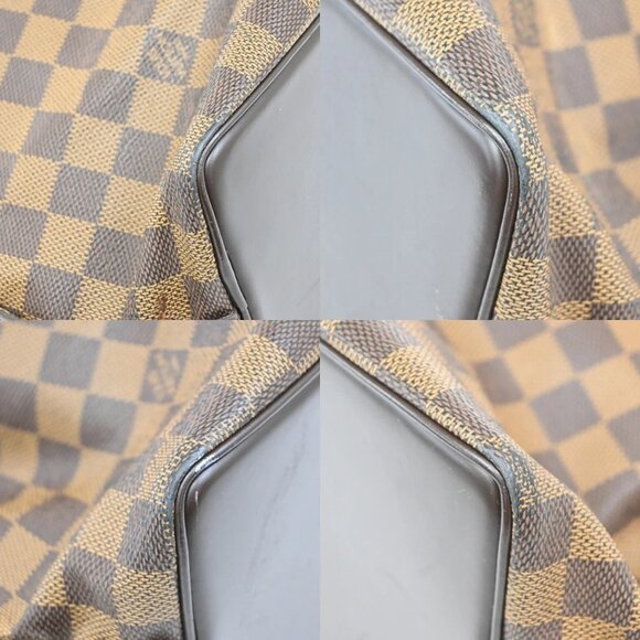 LOUIS VUITTON Chelsea Shoulder Tote Bag Damier Leather Brown N51119 16KB048 - Picture 6 of 16